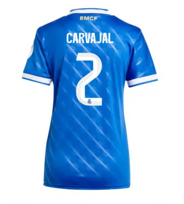 Real Madrid Daniel Carvajal #2 Tredjetrøje Dame 2025-26 Kortærmet